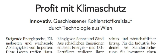 Kurier Article